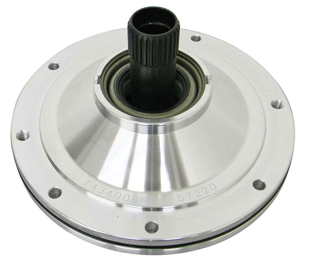 HUGHES Requires Ringless Input Shaft Suit GM Powerglide Hughes Performance Billet Transmission Pump HTHP7433X SR
