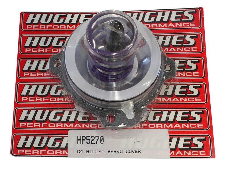 HUGHES Suit Ford C4 Billet Servo & Cover Assembly Hughes Performance Billet Servo & Cover HTHP5270 SR
