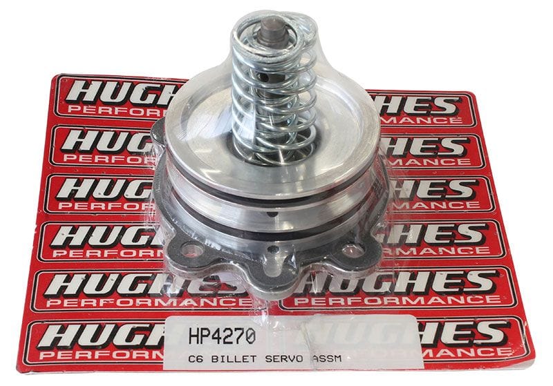 HUGHES Suit Ford C6 2nd Gear Billet Servo Cover Hughes Performance Billet Servo Cover HTHP4270 SR