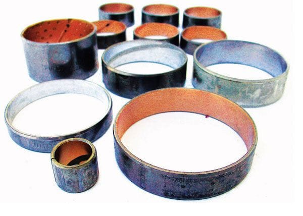 HUGHES Suit TH400, 4-Ring Kit With 2-Pump & 2-Support Rings Hughes Performance Teflon Ring Set HTHP2210T SR