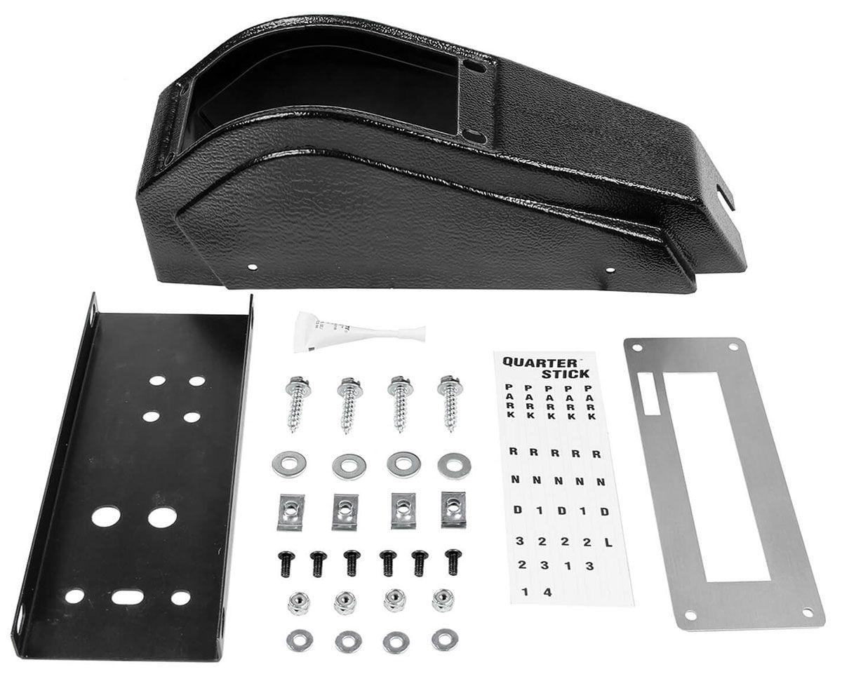 HURST Black Plastic Cover Kit For Quarter Stick Shifter Hurst Quarter Stick Shifter Cover Kit HU1300055 SR