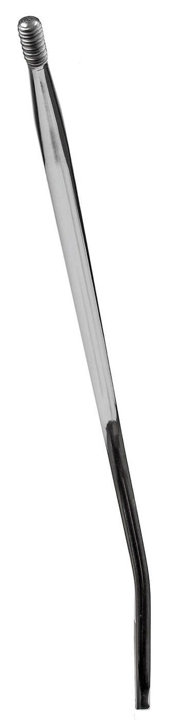 HURST Chrome Single bend With Offset 12" Length, 3/8" Thread Hurst Replacement Shifter Stick HU5388022 SR
