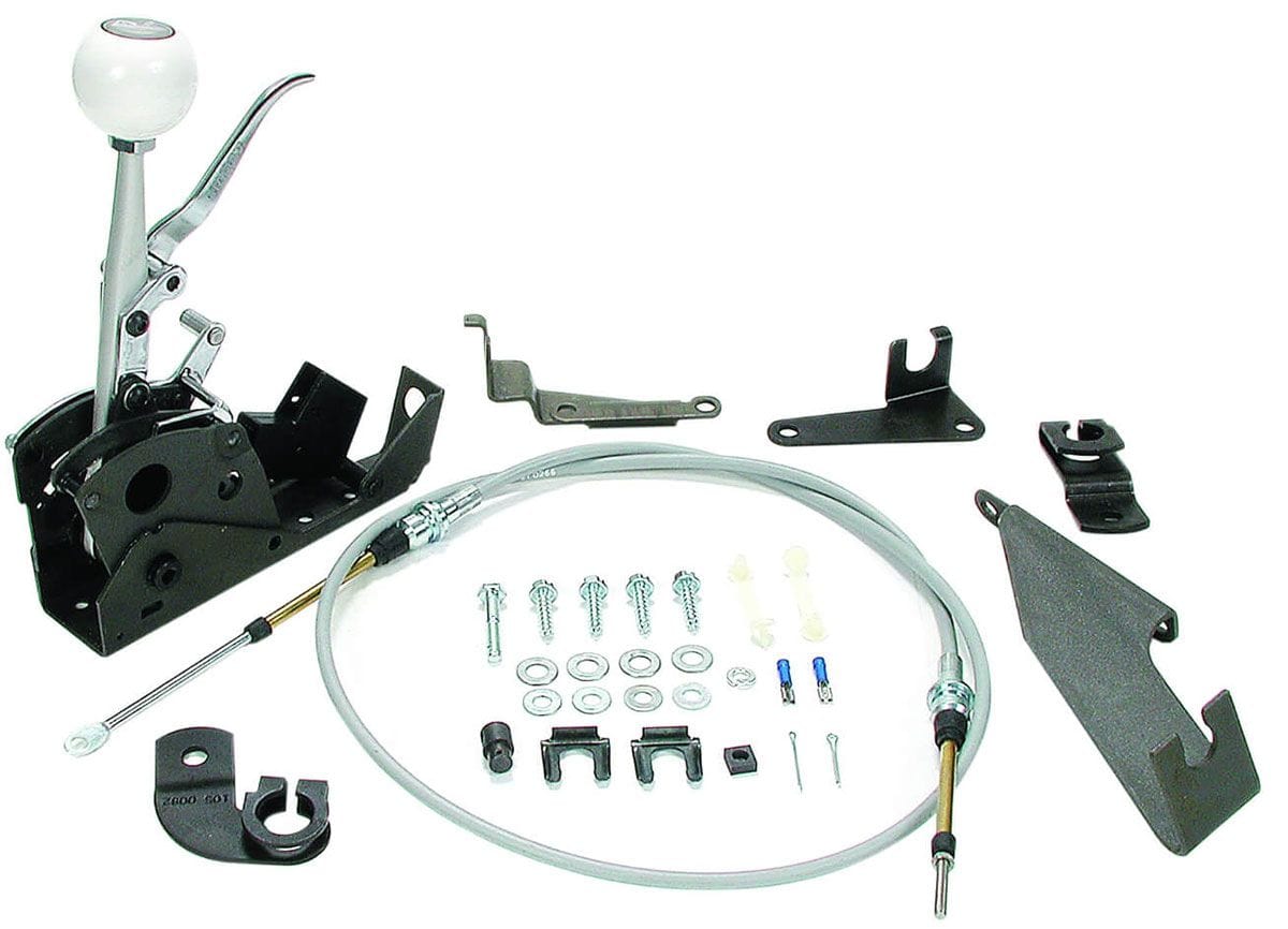 HURST Suit Chrysler 727, 904 & Ford C4, C6 With Reverse Pattern Valve Body Hurst Quarter Stick Shifter With No Cover HU3160014 SR