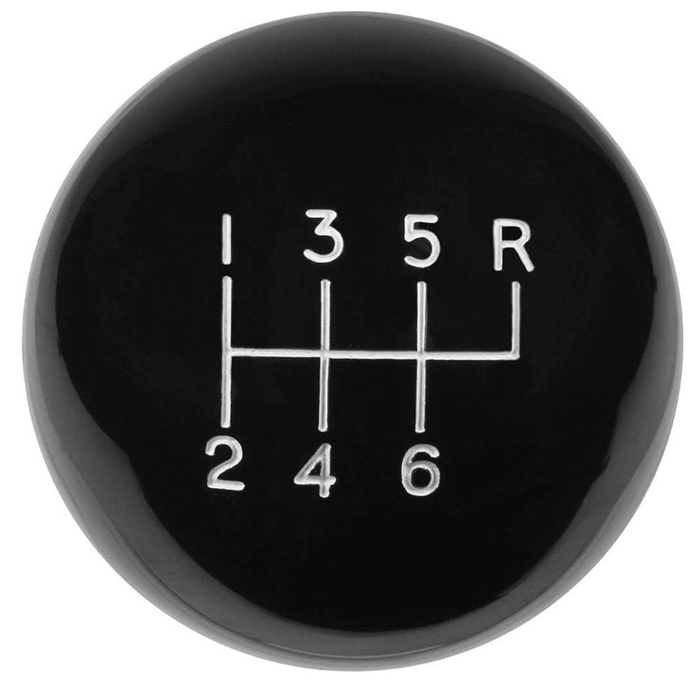 HURST With 3/8-16 Thread Hurst Classic Black 6-Speed Shifter knob HU1630140 SR