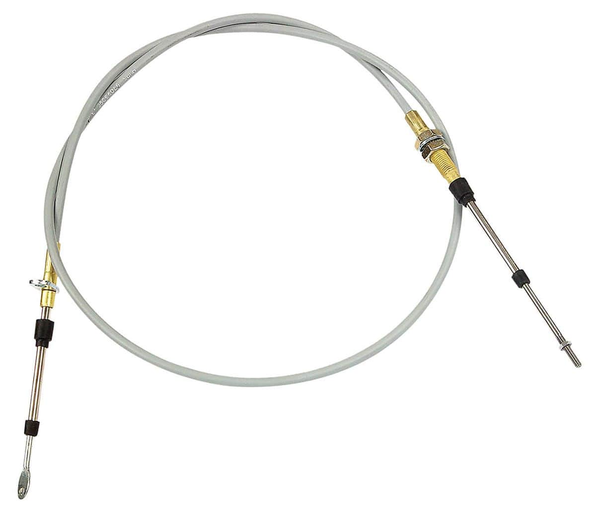 HURST With Adjustable & Single Eyelet Ends Hurst 5 FT Pro-Matic 2 & V-Matic 2 Shifter Cable HU5008555 SR