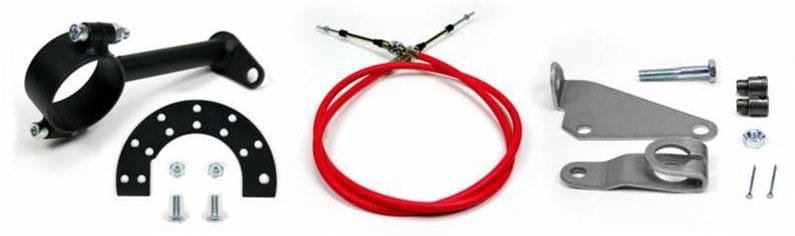 IDIDIT For a 2-1/4" Ford stock column, C-4 transmission Ididit Cable Shift Linkage Kit ID2802350010 SR