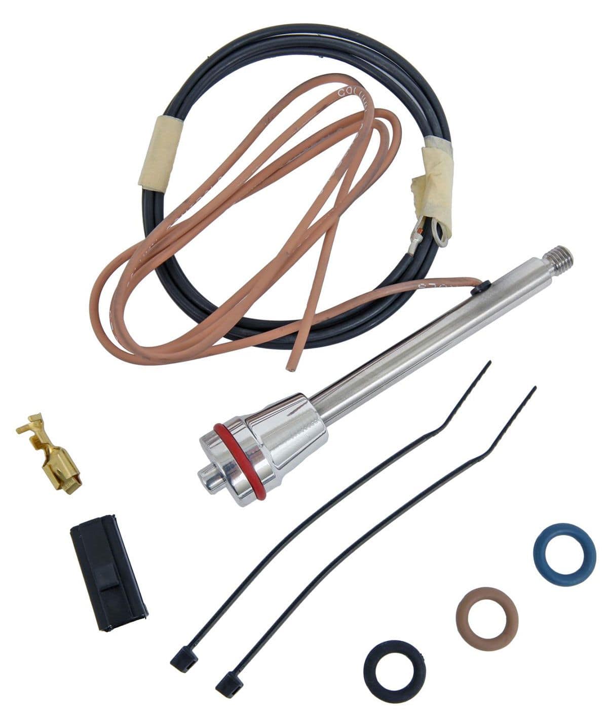 Ididit with Button, Polished Finish Ididit Tilt Column Lever ID3100006123 SR