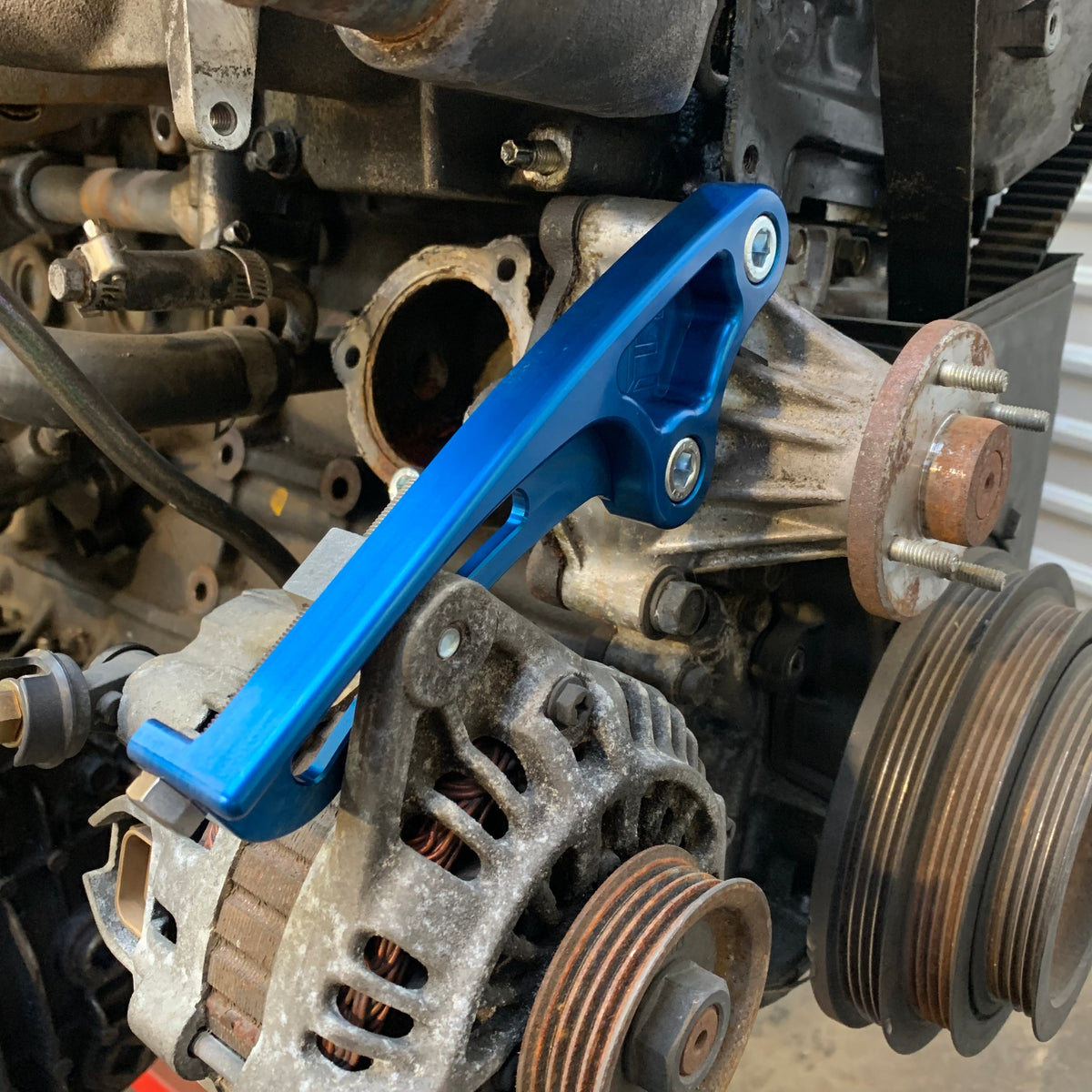Franklin Performance Billet Alternator Bracket Suits Nissan RB Engines