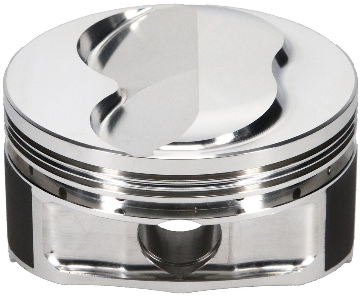 JE 364 c.i., 4.125" bore, 3.400" stroke, 5.400" rod length, 6.5cc dome v JE Pistons Ford 302W Stroker SVO/Dart Block - Big Bore Forged Piston J232475 SR