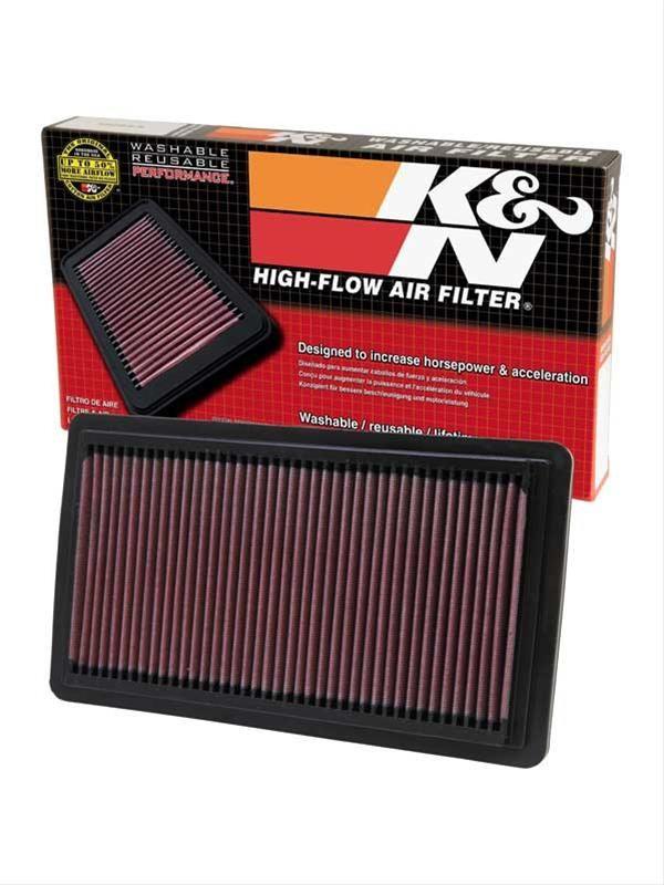 K&N Fits 2003-2012 Mazda 6 3.0L V6 & CX-7 4-Cyl - KN33-2279 K&N K&N Replacement Panel Filter KN33-2279 SR