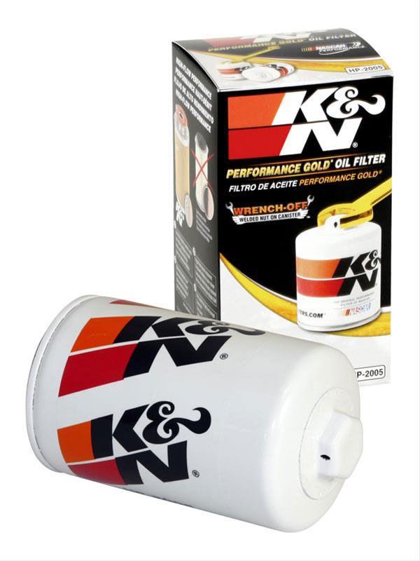 K&N Fits Audi, BMW, Ford, Porsche, Volkswagen - KNHP-2005 K&N K&N Performance Gold Oil Filter (Z63) KNHP-2005 SR