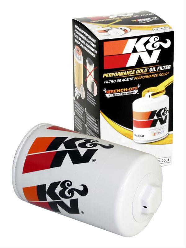 K&N Fits Daewoo, Holden, Nissan, Saab, Toyota - KNHP-2001 K&N K&N Performance Gold Oil Filter (Z154) KNHP-2001 SR