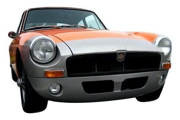 KBD Body Kits KBD Body Kits BMC MG MGB 1962-1980 GT Style 1 Piece Polyurethane Front Lip SR