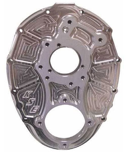 KSE Suit SB Chev Raised Cam with Dry Sump KSE Billet Aluminium Sprint Car Timing Cover KSD1003H SR