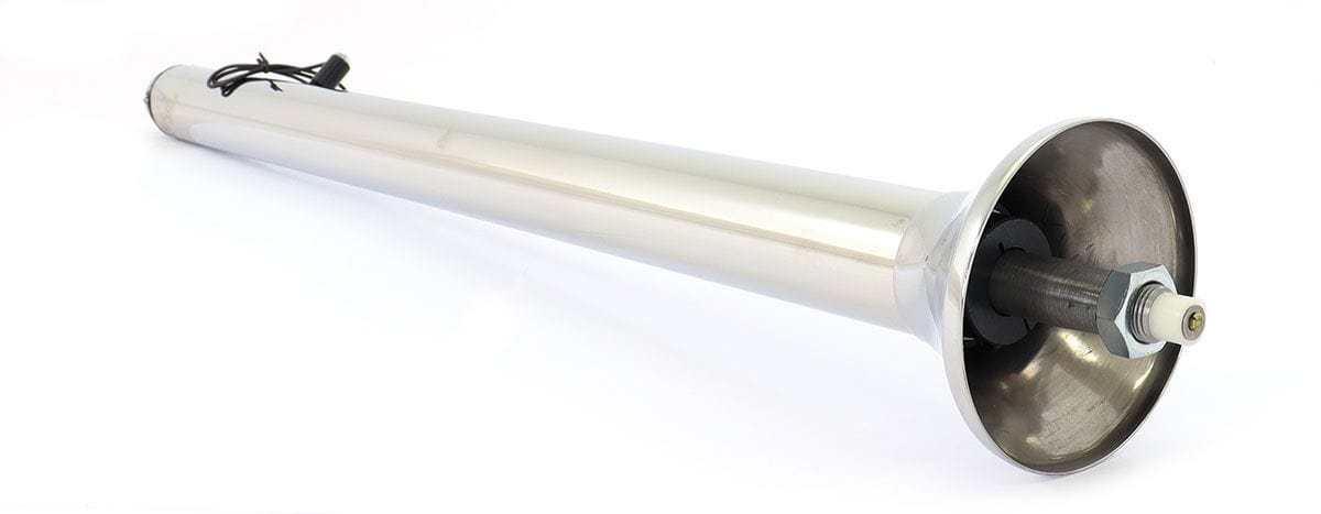 LIMEWORKS 30" Long with 1-3/4" Tube Lime Works Forty Style Collapsible Steering column - Polished S/S LWDF30P134 SR