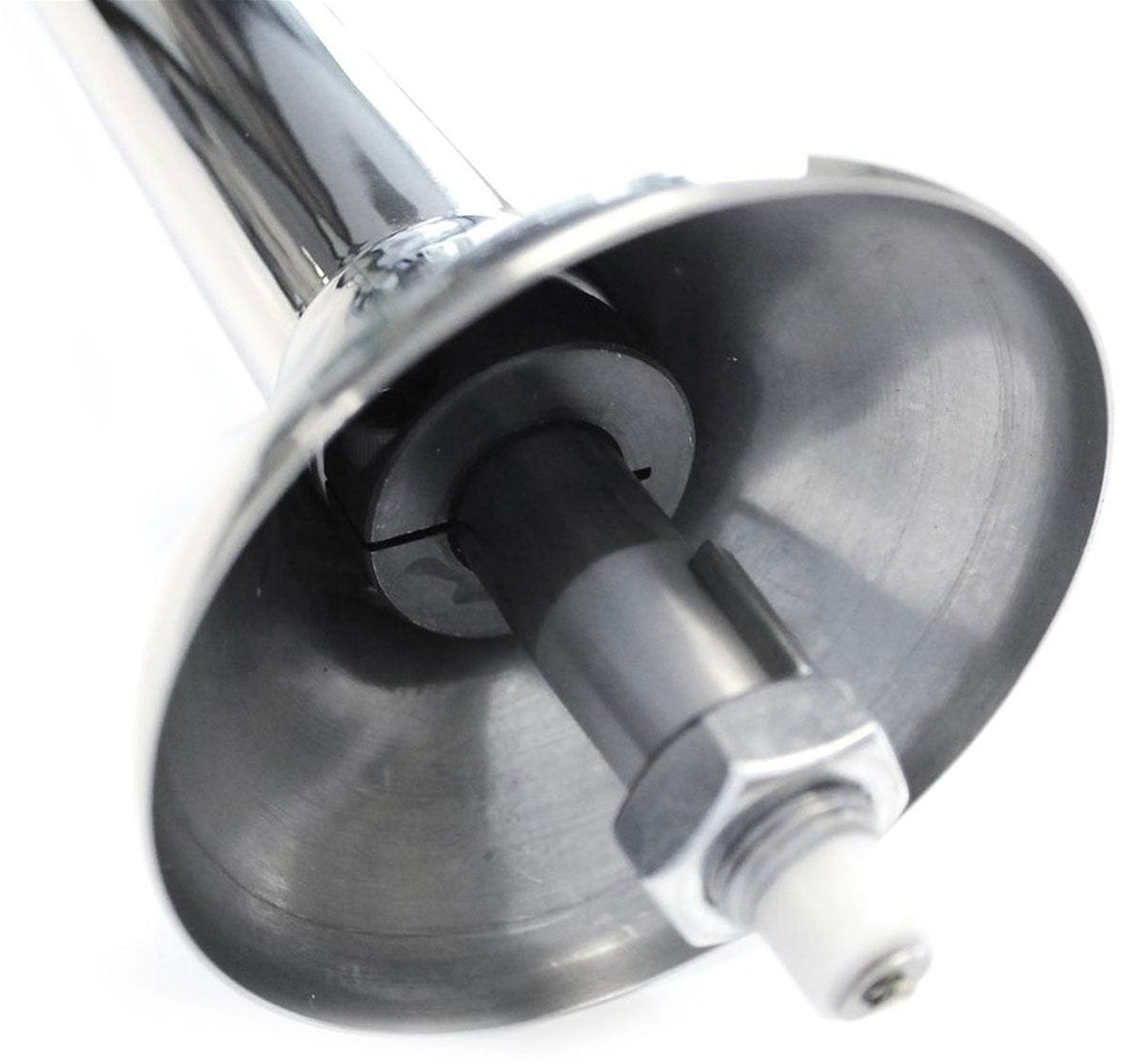 LIMEWORKS Polished 33" Long, 1-1/2 Tube With Horn Lime Works Forty Style Steering Column LWDF33P112 SR