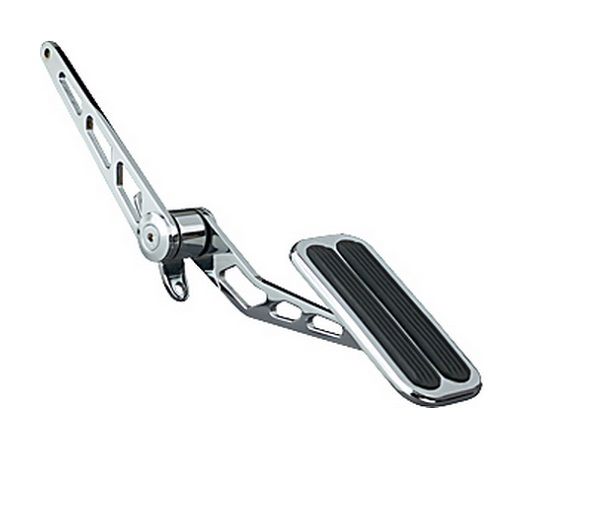 LOKAR Chrome Finish with Rubber Insert Lokar Steel XL Accelerator Peddal Assembly LK-SG-6016 SR