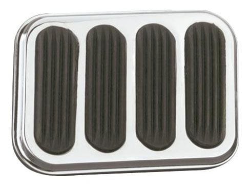 LOKAR Chrome Finish with Rubber Insert Lokar Steel XL Brake Pad LK-SG-6017 SR