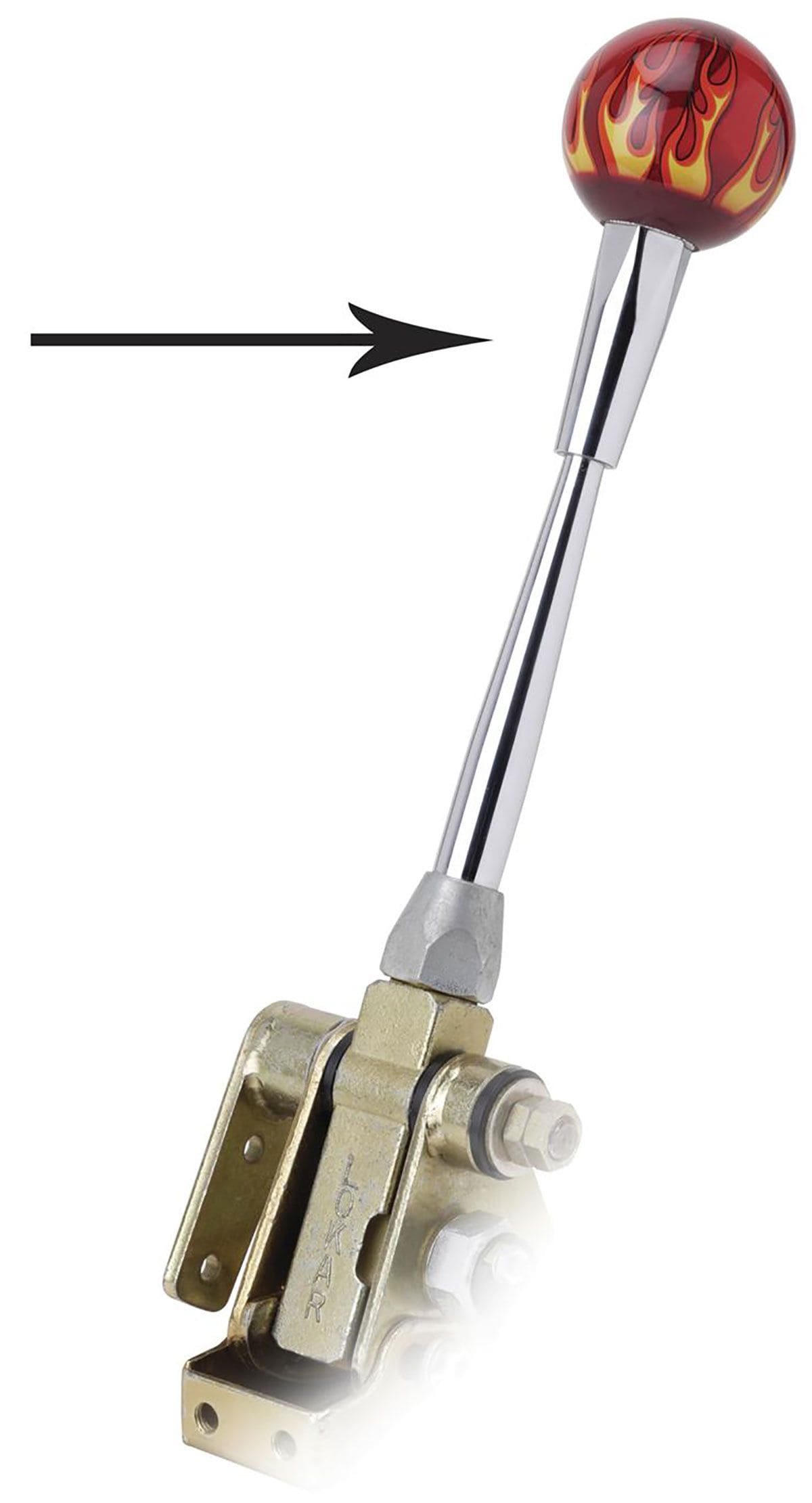 LOKAR Lokar Gear Knob Adapter for 3/8"-24 Knob LK-SK-6879 SR