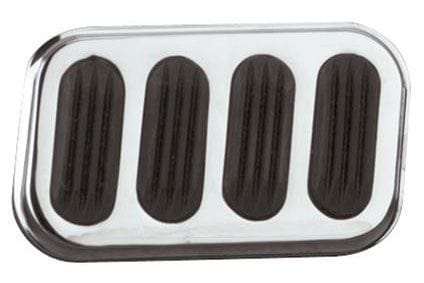 LOKAR Lokar Steel Brake Pad with Rubber Insert - Chromed LK-SG-6008 SR