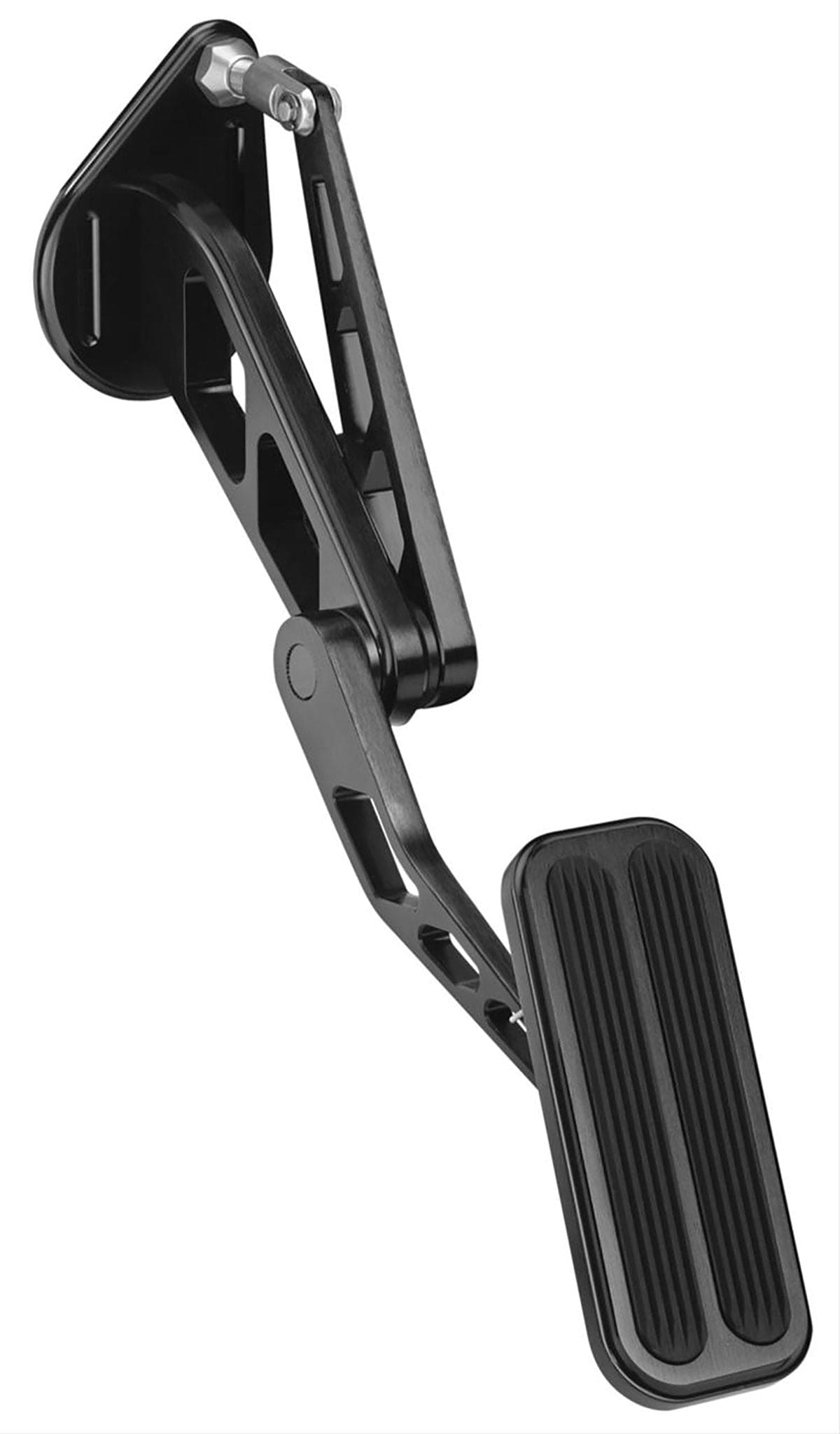 LOKAR Suit 1964-1968 Mustang Lokar Accelerator Pedal with Rubber - Black Billet Aluminium LK-XBAG-6115 SR