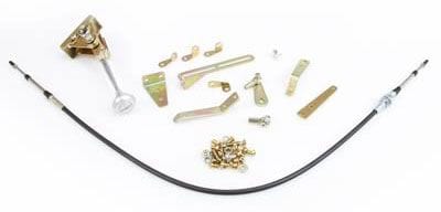 LOKAR Suit 4L60 Transmissions Lokar 12" Cable Operated Automatic Gear Stick with Mushroom Gear Knob LK-COS64L60CM SR