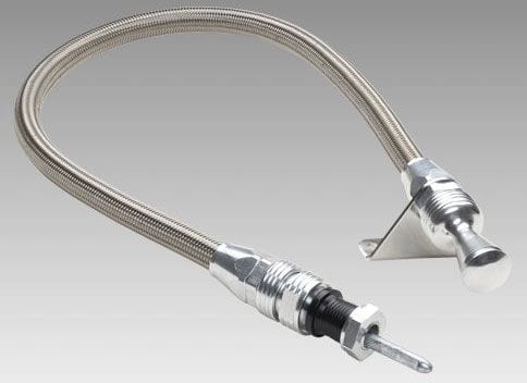 LOKAR Suit C-4 Pan Firewall Mount Lokar Hi-Tech Transmission Dipstick LK-TD-30C4FMPAN SR