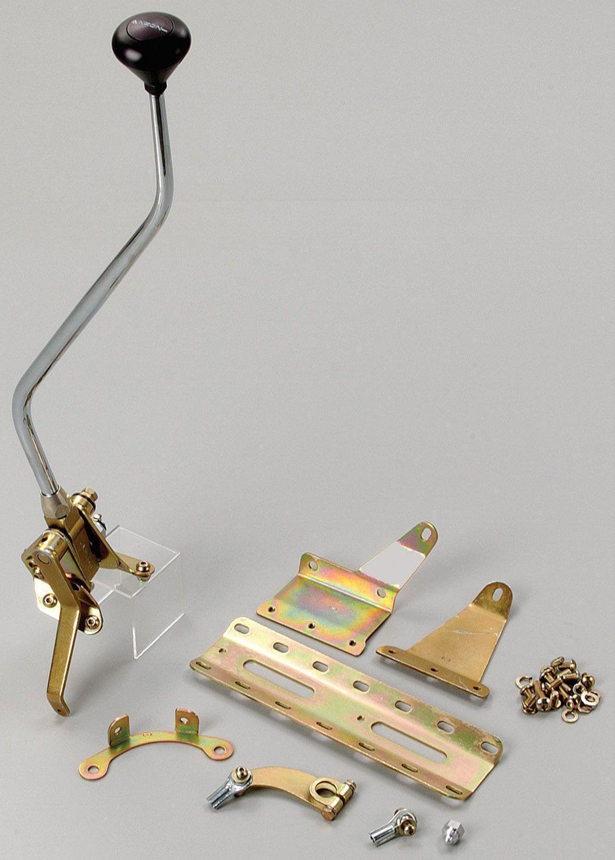 Lokar Suit C-4 Transmissions Lokar 23" Nostalgia Automatic Gear Stick with Black Billet Aluminium Gear Knob LK-ATS6 SR