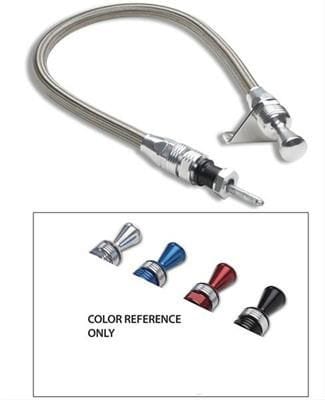 LOKAR Suit Firewall Mount 700R4 Lokar Anchor-Tight Locking Transmission Dipstick - Polished LK-1211244 SR