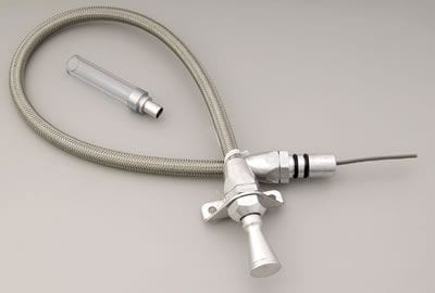 LOKAR Suit Ford FMX Firewall Mount Lokar Hi-Tech Transmission Dipstick LK-TD-3FMXFM SR