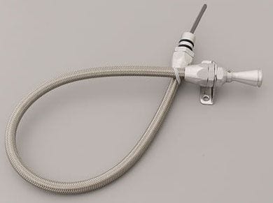 LOKAR Suit GM 4L80E Firewall Mount Lokar Hi-Tech Transmission Dipstick LK-TD-34L80FM SR