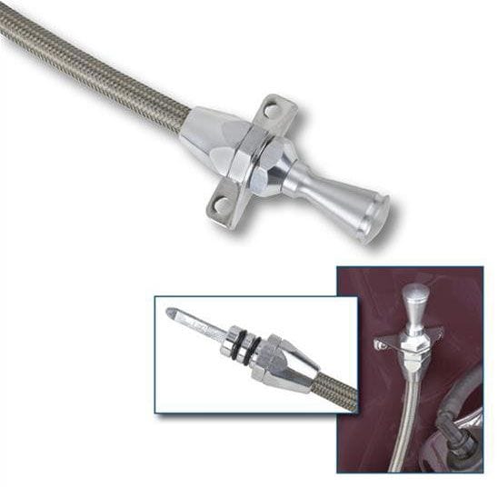 LOKAR Suit Powerglide Firewall Mount (Aluminium Transmission Case Only) Lokar Hi-Tech Transmission Dipstick LK-TD-30PGFM SR