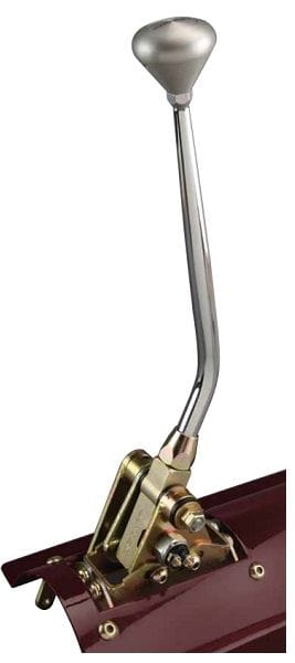 LOKAR Suit Powerglide Transmissions Lokar 12" Floor Mount Automatic Gear Stick with Billet Aluminium Mushroom Gear Knob LK SR