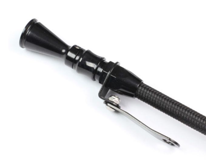 LOKAR Suit SB Chev L/H Side, Pre-1979 Lokar Anchor-Tight Lock Flex Engine Dipstick, Black LK-X1220017 SR