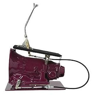 Lokar Suit TH350 Transmissions Lokar 10" Cable Operated Automatic Gear Stick with Mushroom Gear Knob LK-COS6350DM SR