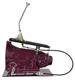 LOKAR Suit TH350 Transmissions Lokar 12" Cable Operated Automatic Gear Stick with Mushroom Gear Knob LK-COS6350CM SR