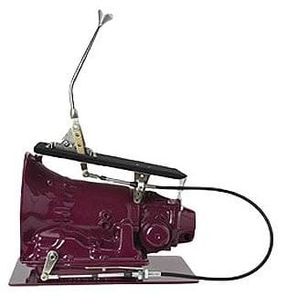 LOKAR Suit TH350 Transmissions Lokar 16" Cable Operated Automatic Gear Stick with Mushroom Gear Knob LK-COS6350BM SR