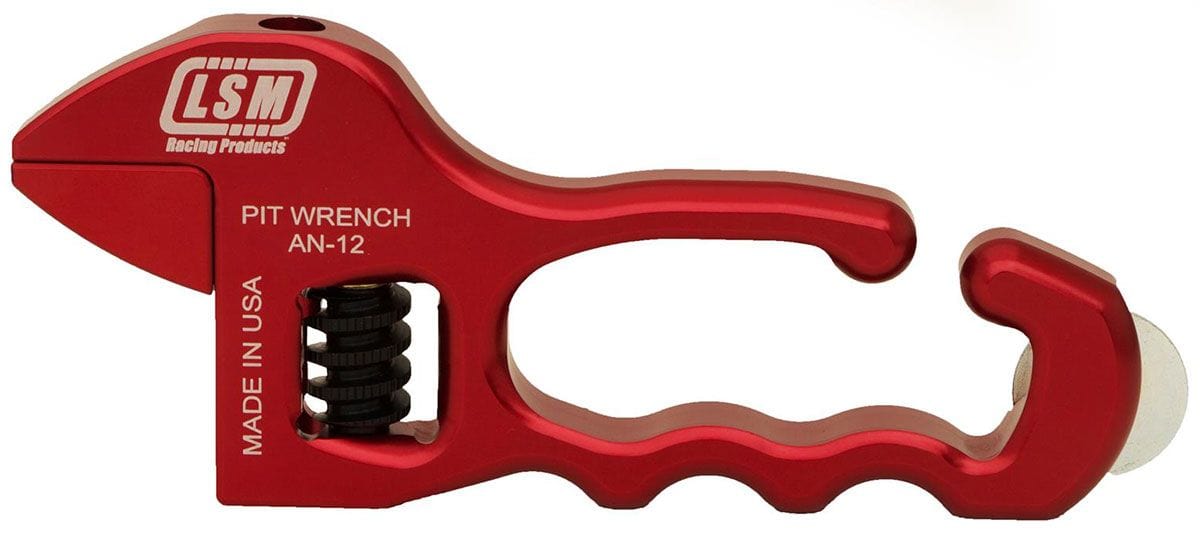 LSM Adjustable -3AN To -12AN & Dzus Fastner Tool LSM Pit Wrench LSMAN-12 SR