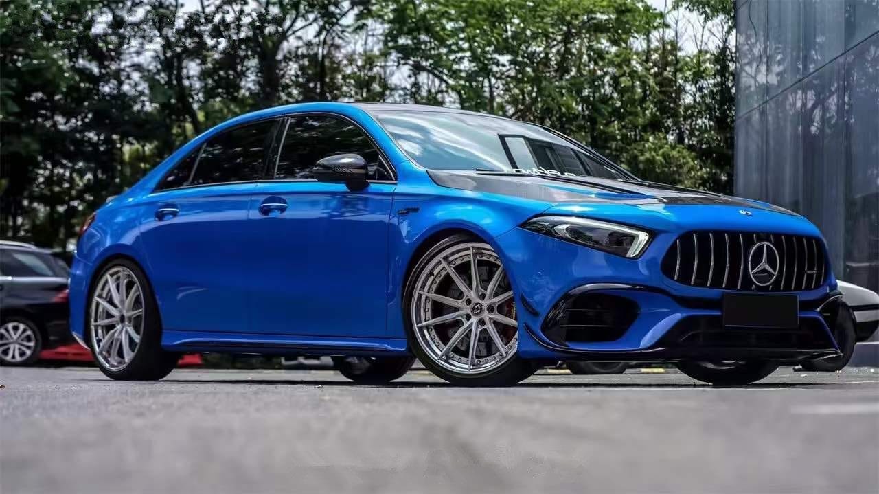 Luxury Sports LS A45 AMG Conversion Front Bumper + Fender Mercedes Benz W177 A Series -PP SR