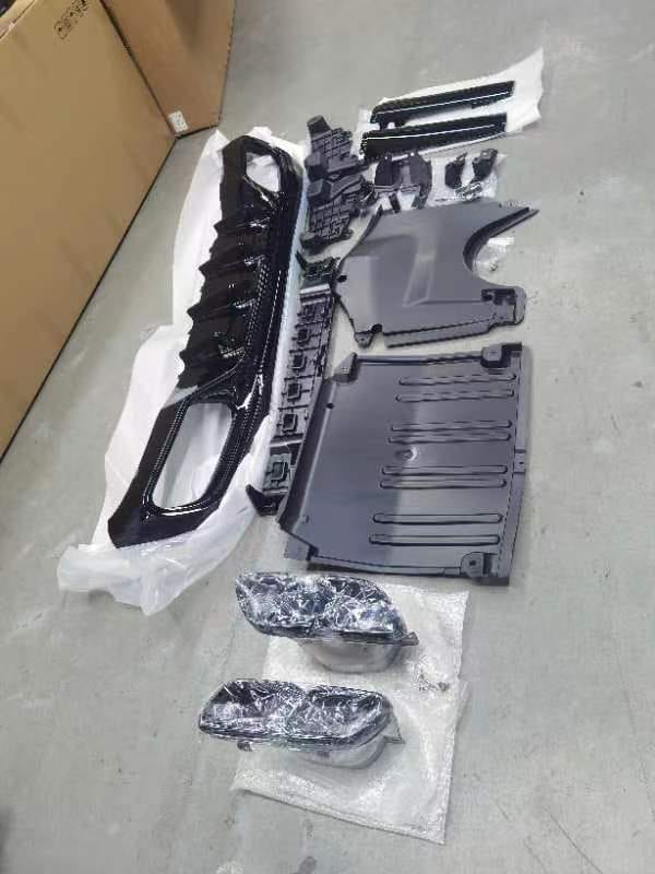 Luxury Sports LS C63S AMG Style Rear Diffuser Conversion Mercedes Benz C Class W206 22-24 -PP SR