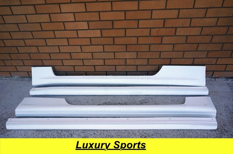 Luxury Sports LS East Bear GTR Conversion Style Side Skirts + Extension Nissan Skyline R34 2DR SR