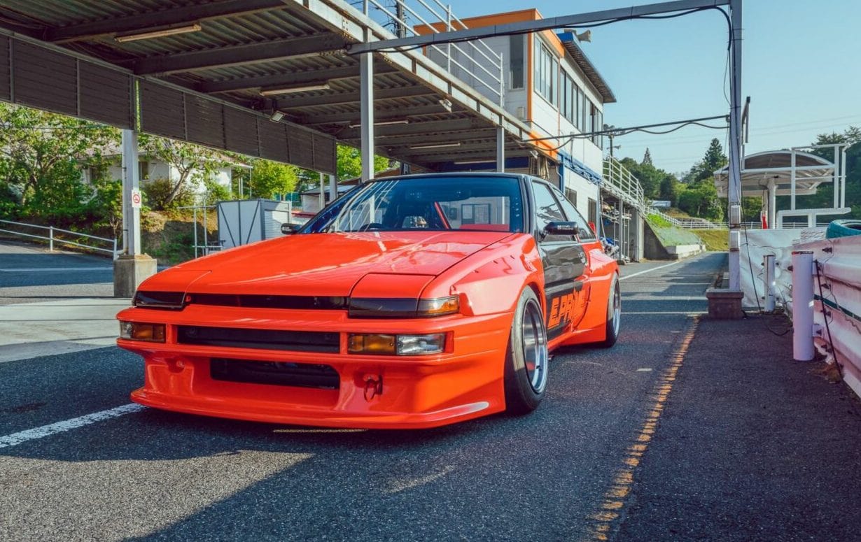 Luxury Sports LS Rocket Bunny Style bodykit Toyota Corolla AE86 Trueno Hatchback 1983-1987 -PP SR