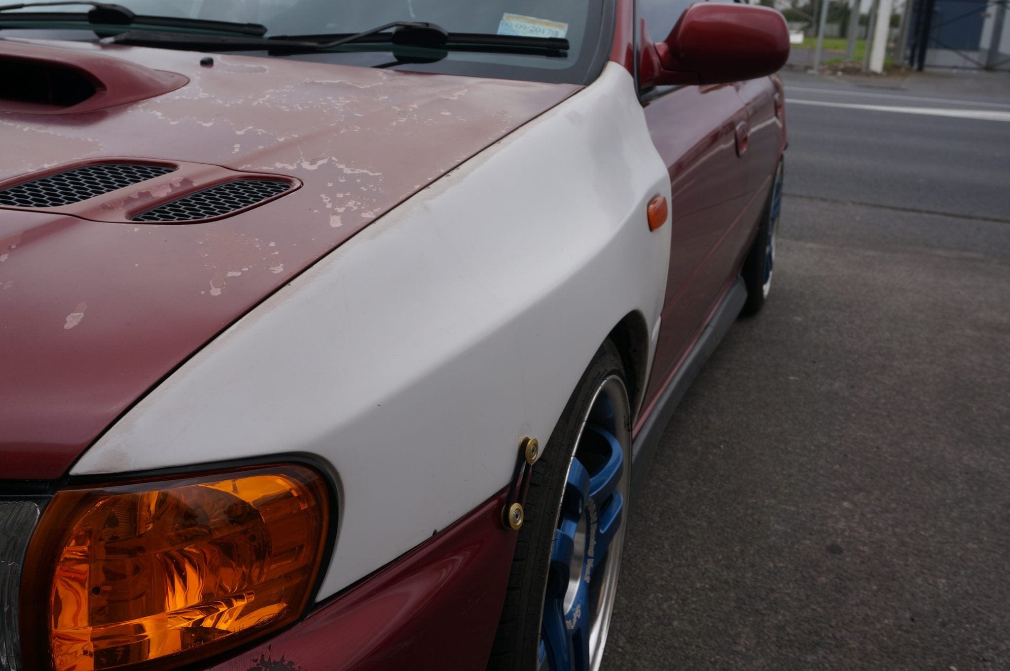 Luxury Sports Luxury Sports 15mm Wide Front Fender For Subaru Impreza WRX GC8 V1-6 SR