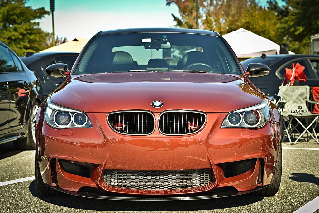 Luxury Sports Luxury Sports 1M Style Front Bumper With Carbon Lip For BMW E60 -PP SR