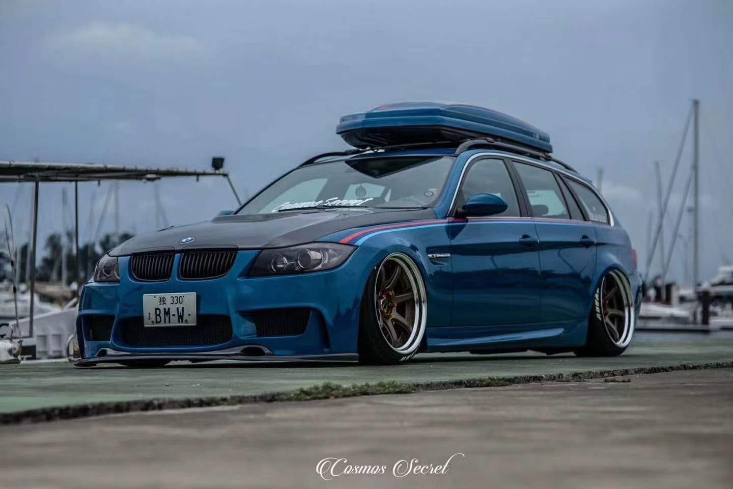 Luxury Sports Luxury Sports 1M Style Front Bumper With Lip For BMW E90 -PP SR