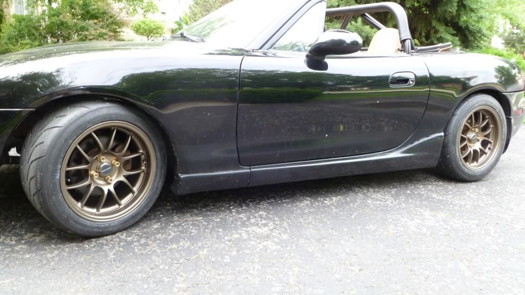 Luxury Sports Luxury Sports 2 PCS Side skirts For Mazda Mx5 NB -PP SR