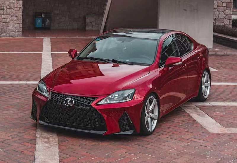 Luxury Sports Luxury Sports 2021 ISF Version Front Bumper For Lexus IS 06-12 SR