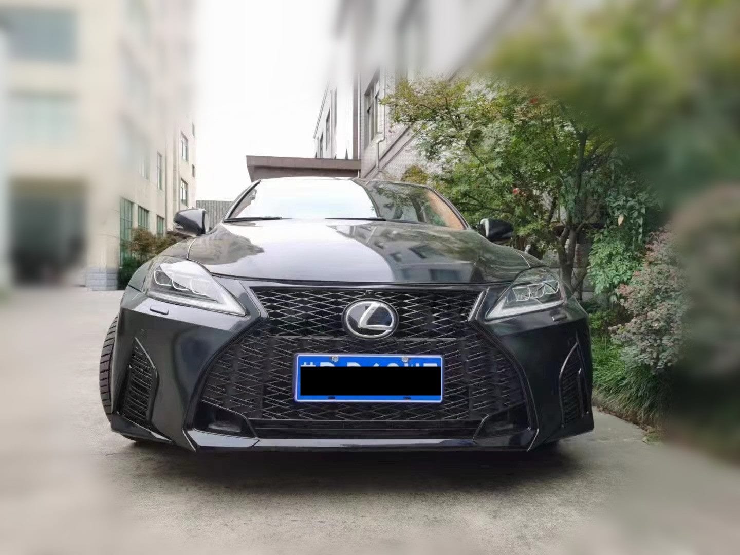 Luxury Sports Luxury Sports 2021 ISF Version Front Bumper For Lexus IS 06-12 SR