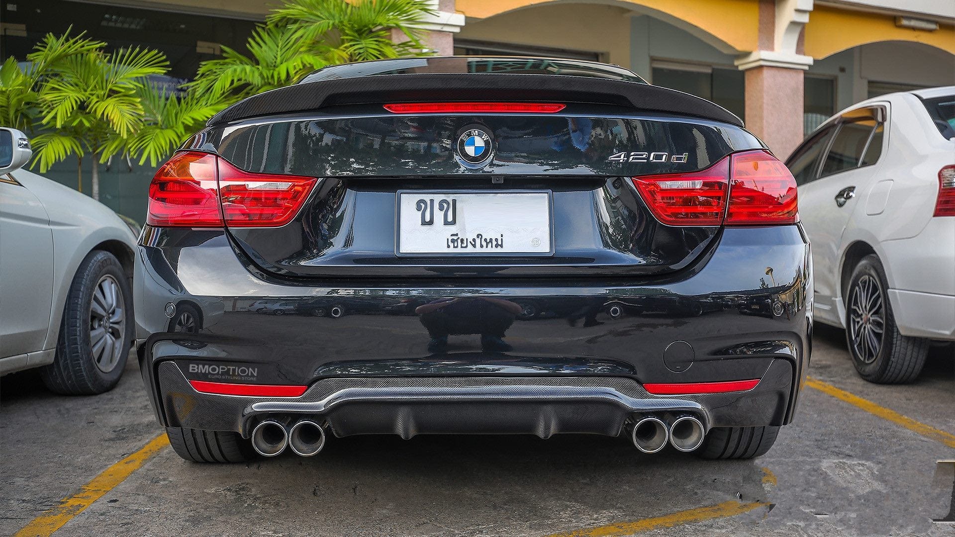 Luxury Sports Luxury Sports 3D Style Rear Diffuser For BMW F32 F33 F36 4 Series-PP SR