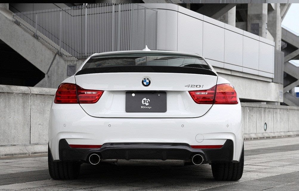Luxury Sports Luxury Sports 3D Style Rear Diffuser For BMW F32 F33 F36 4 Series-PP SR